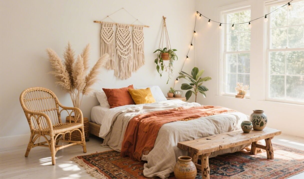 10 Boho Room Makeover Ideas on a Budget That Feel Luxe