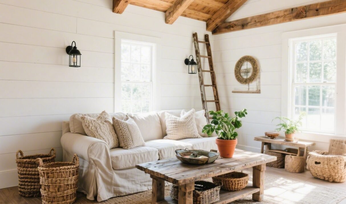 15 Farmhouse Room Makeover Ideas for Cheap That Look Designer-level
