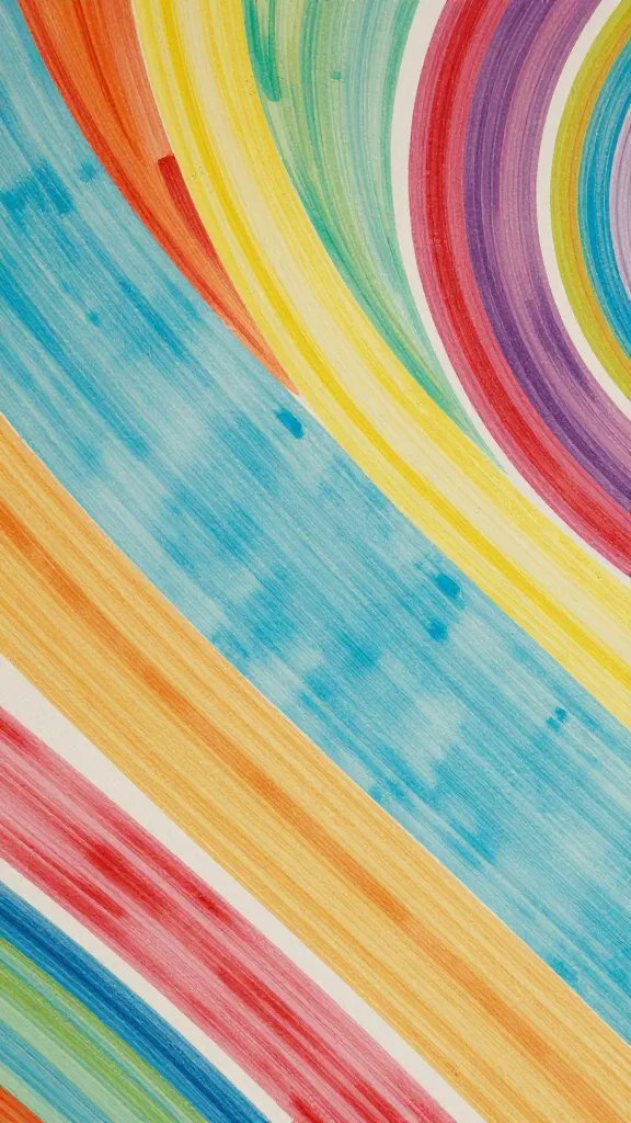 closeup of a vivid wall art print on removable wallpaper