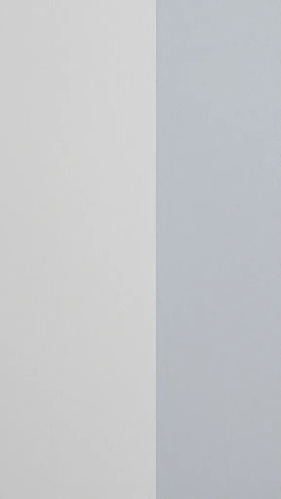 closeup of peel-and-stick wall decal edge on painted surface