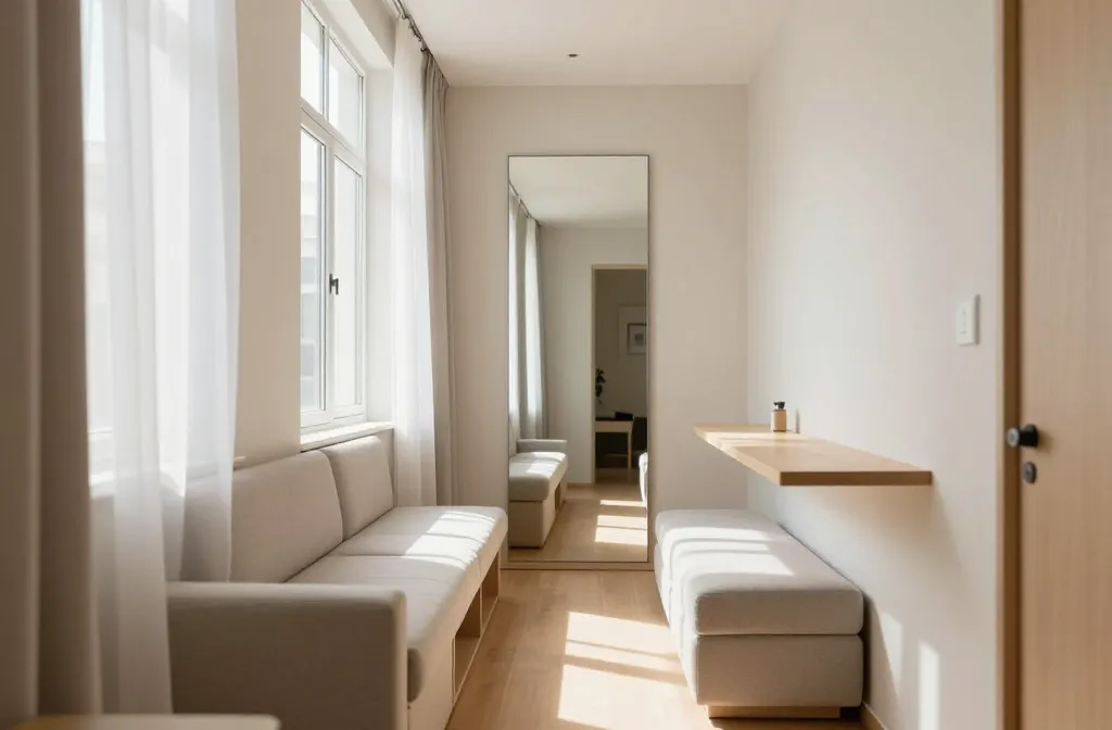 10 Small Space Living Ideas That Make Your Home Feel Bigger: Tiny Hacks