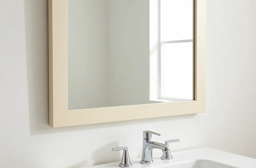 Budget Ways to Upgrade a Plain Bathroom Mirror
