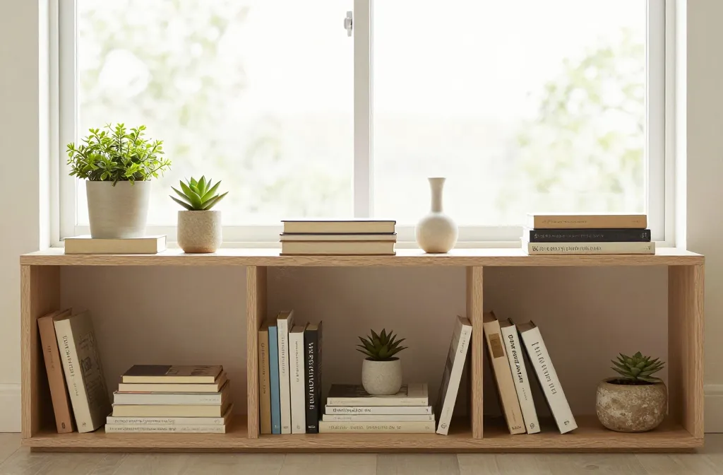 How to Make an Open Shelf Look Organized and Stylish