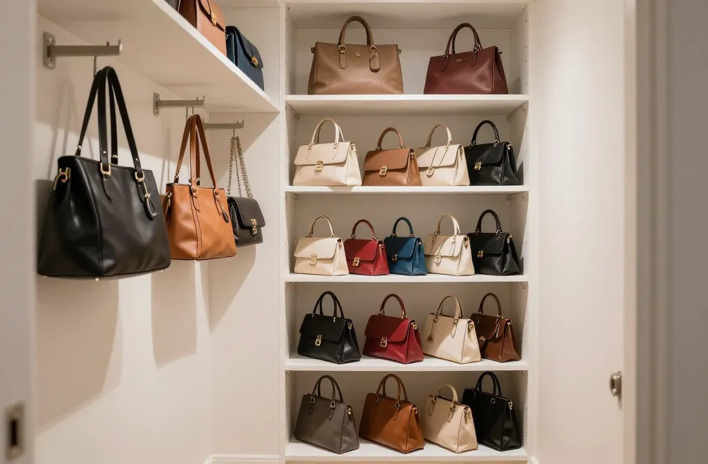 How to Organize Handbags and Purses in a Small Closet