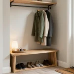 How to Create a Small Mudroom Area Without a Mudroom