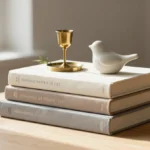 DIY Decorative Book Stack Ideas for Shelves and Tables