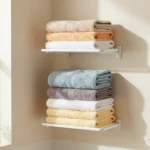 How to Organize Bathroom Towels in a Small Space