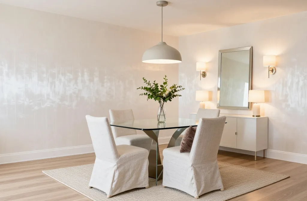 How to Decorate a Dining Room With No Natural Light