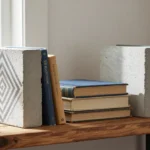 DIY Bookend Ideas Using Affordable Materials