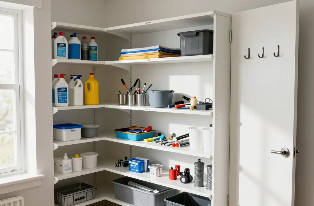 How to Organize a Utility Closet for Maximum Storage
