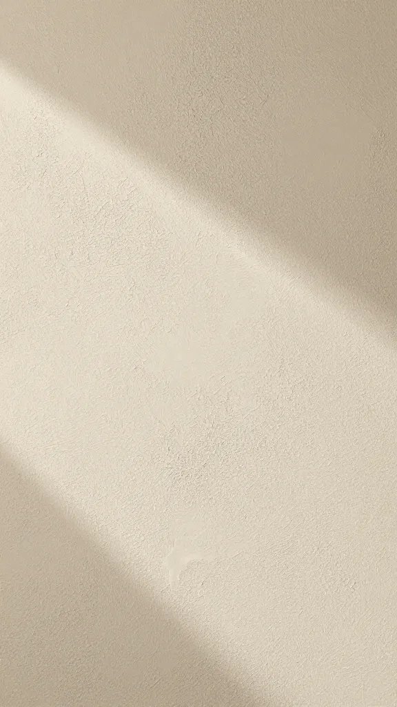 Studio shot of stucco accent wall texture with soft shadow play