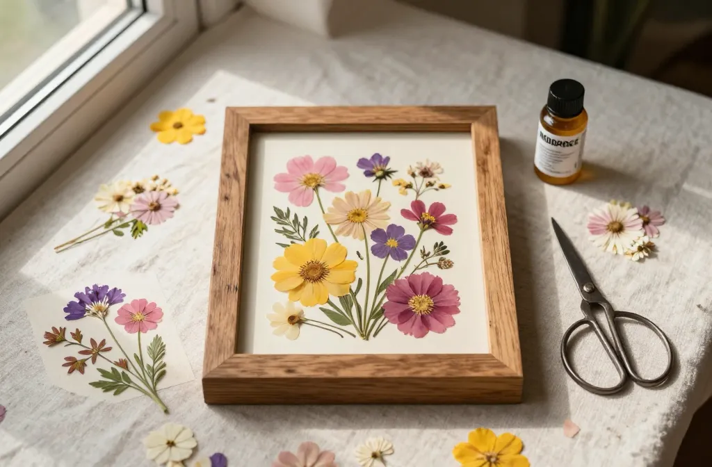 DIY Pressed Flower Frame Ideas for Budget Wall Decor