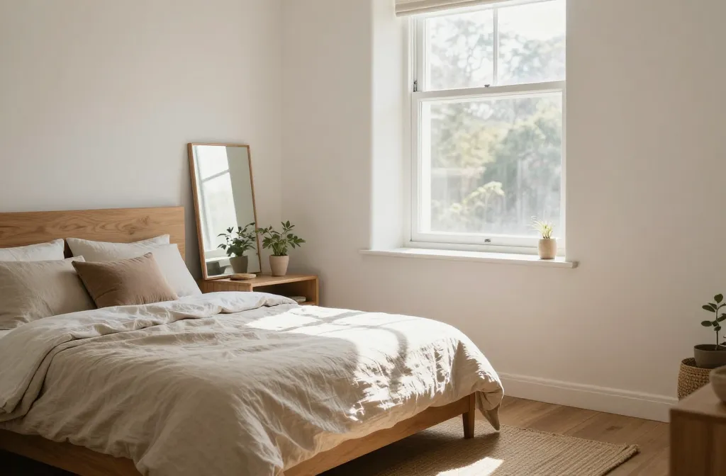 How to Style a Bed Under a Window in a Small Bedroom