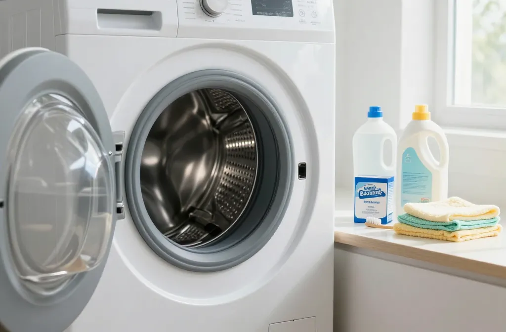 How to Clean a Washing Machine With Simple Household Supplies