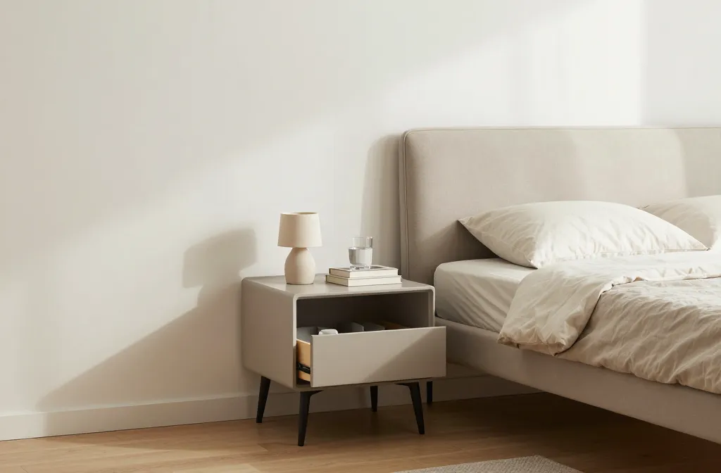 How to Style a Nightstand in a Small Bedroom on a Budget