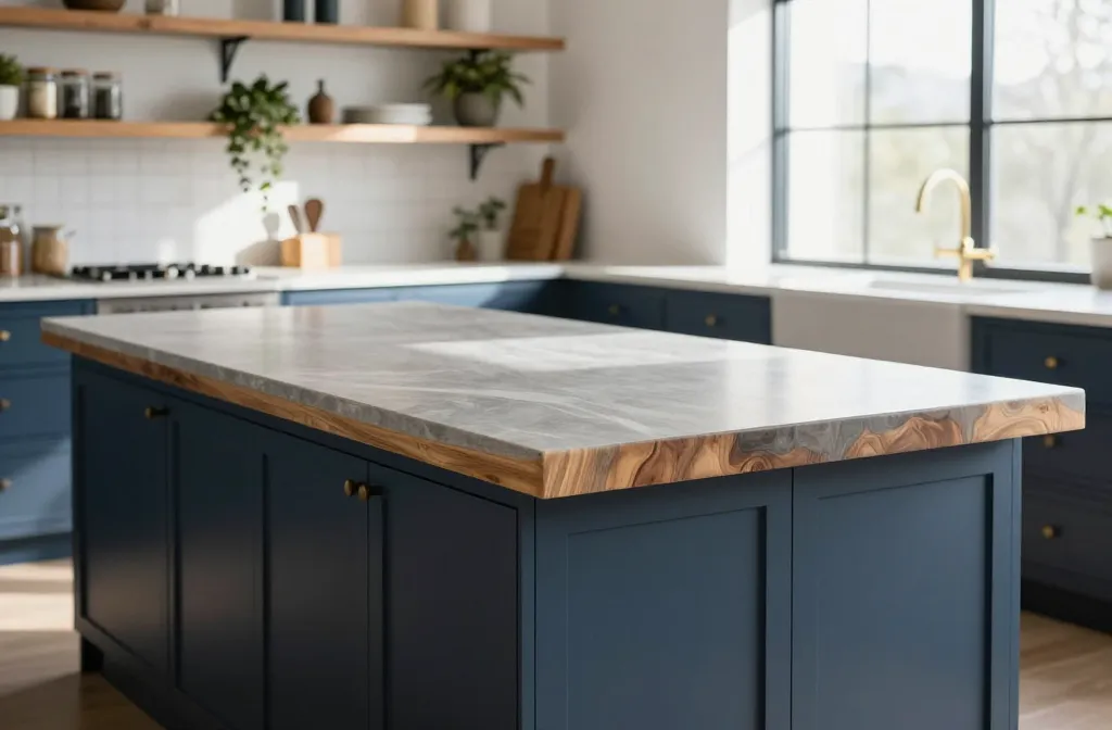 How to Style a Kitchen Island on a Budget