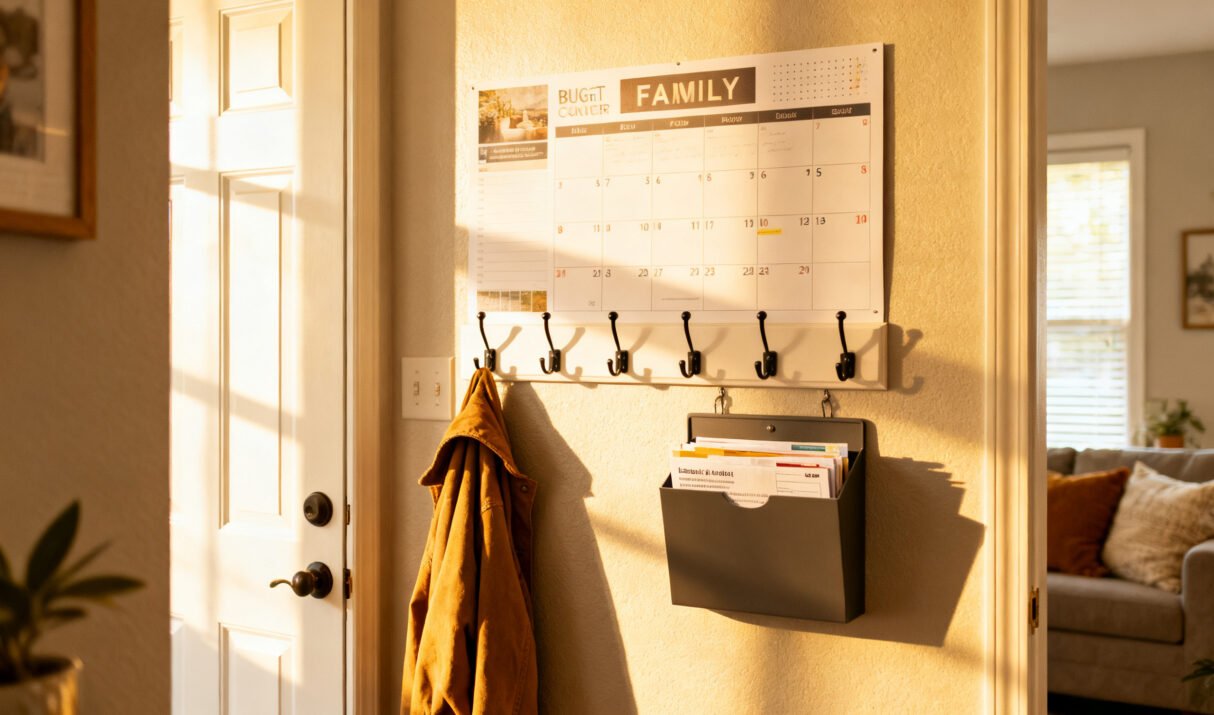 How to Create a Family Command Center on a Budget