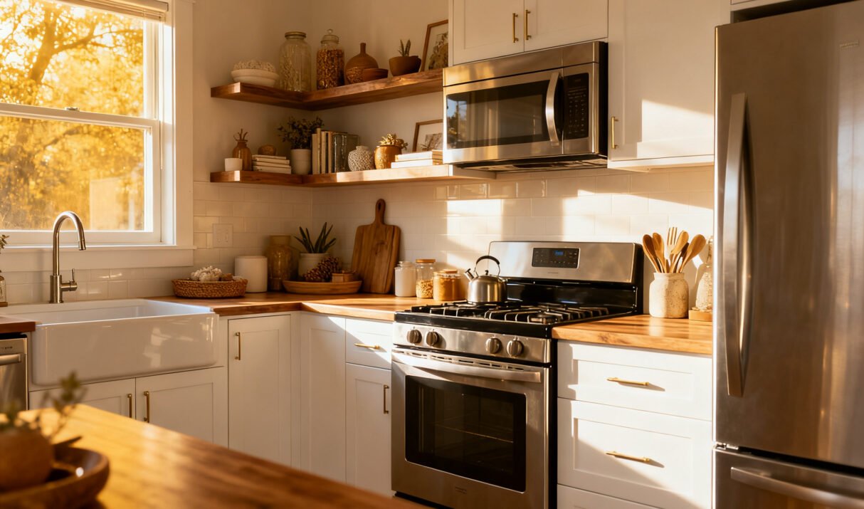 How to Make a Rental Kitchen Look Expensive