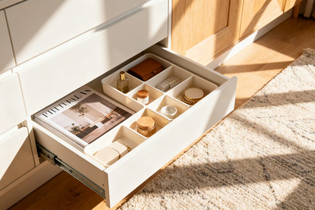 Drawer organizer trays