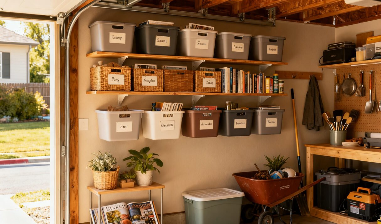 Garage Organization Ideas on a Budget
