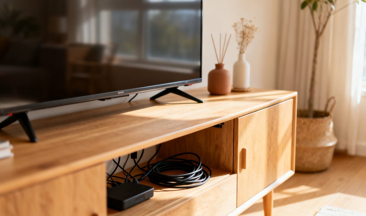 Budget Ways to Hide Cords and Cables at Home