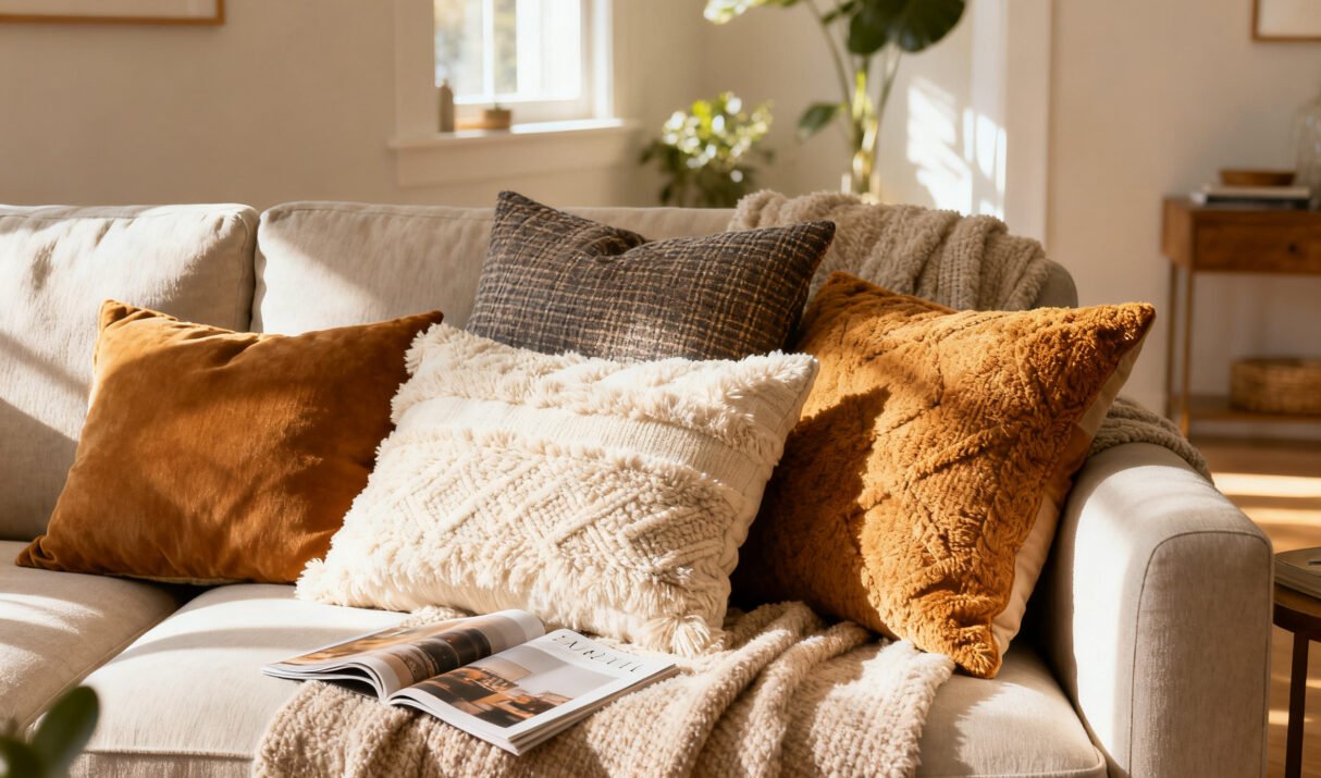 How to Choose Throw Pillows That Look Expensive